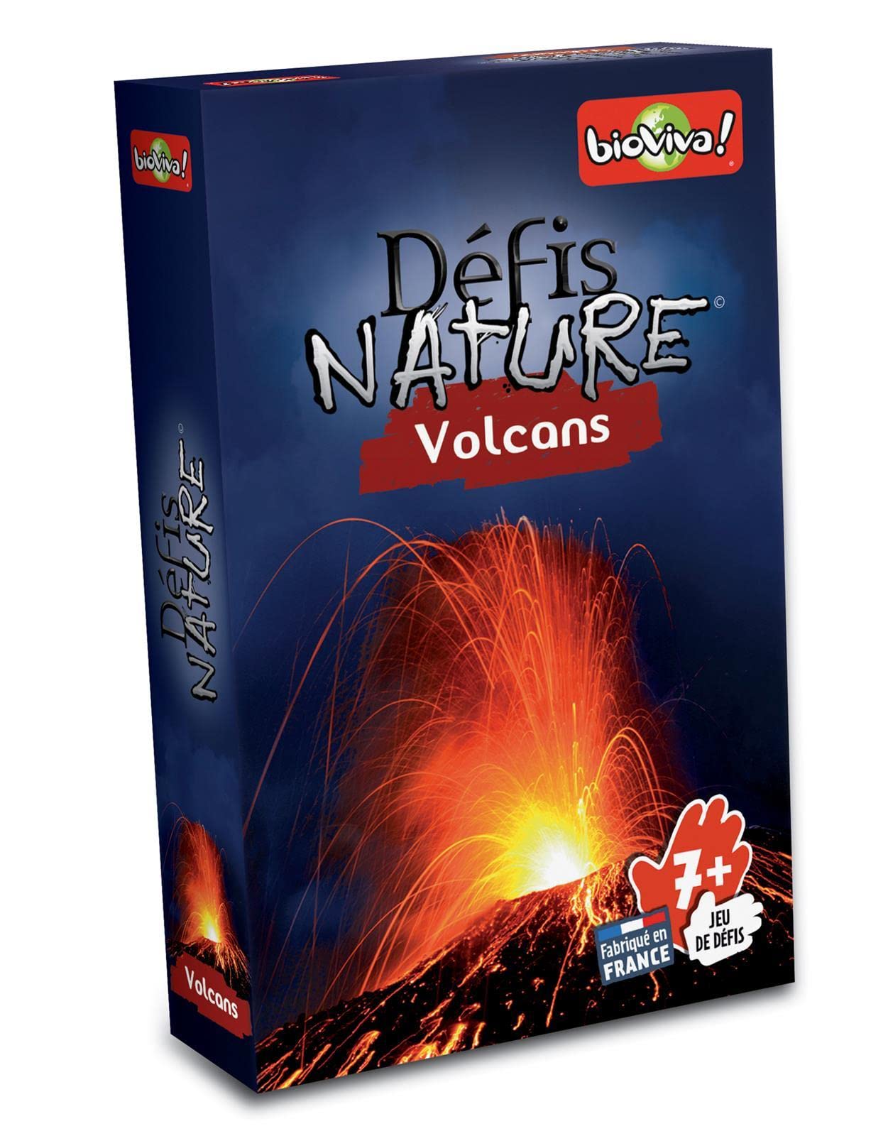 Bioviva Nature Challenges Nature- Volcanoes Card Game