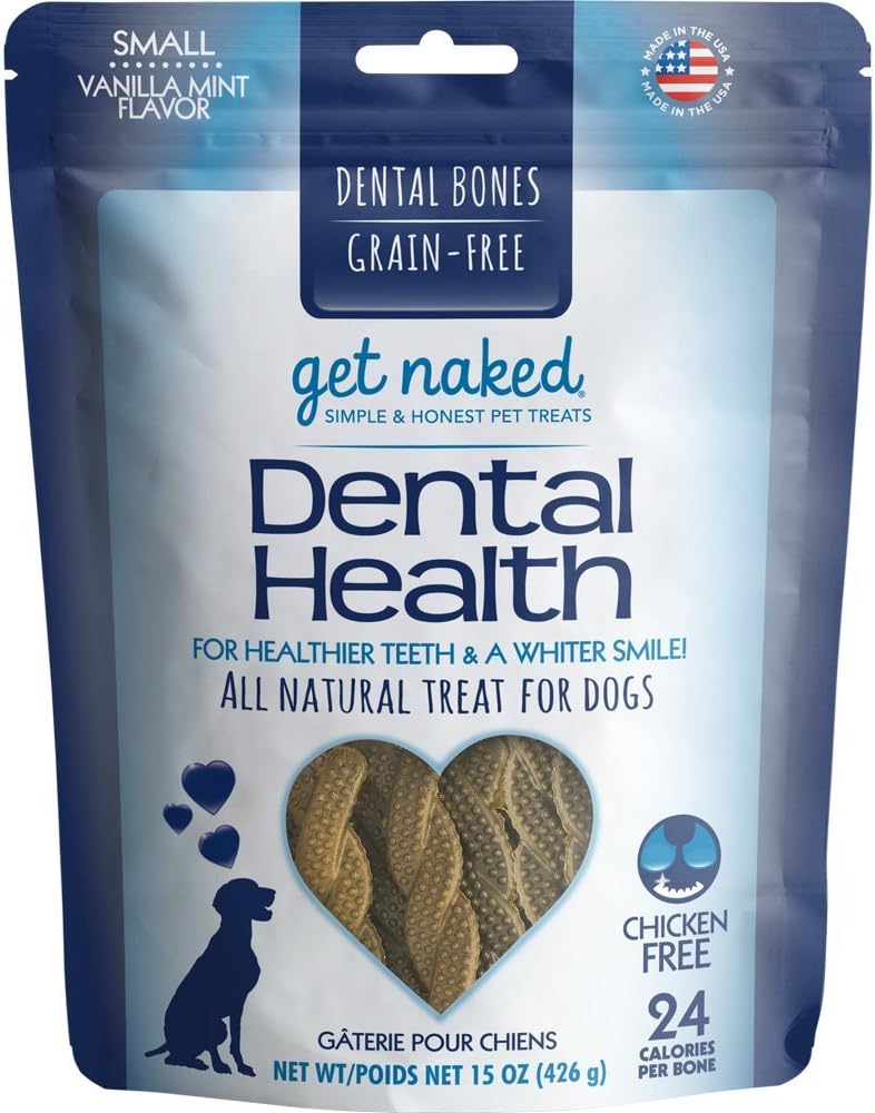 Get Naked Grain-Free Large Dental Chew Bone