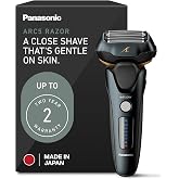 Panasonic ARC5 Electric Razor for Men, 5-Blade Wet Dry Electric Shaver | Electric razor for face grooming featuring a 5-blade foil shaver and pop-up trimmer for Wet/Dry use, Black, ES-LV67-K