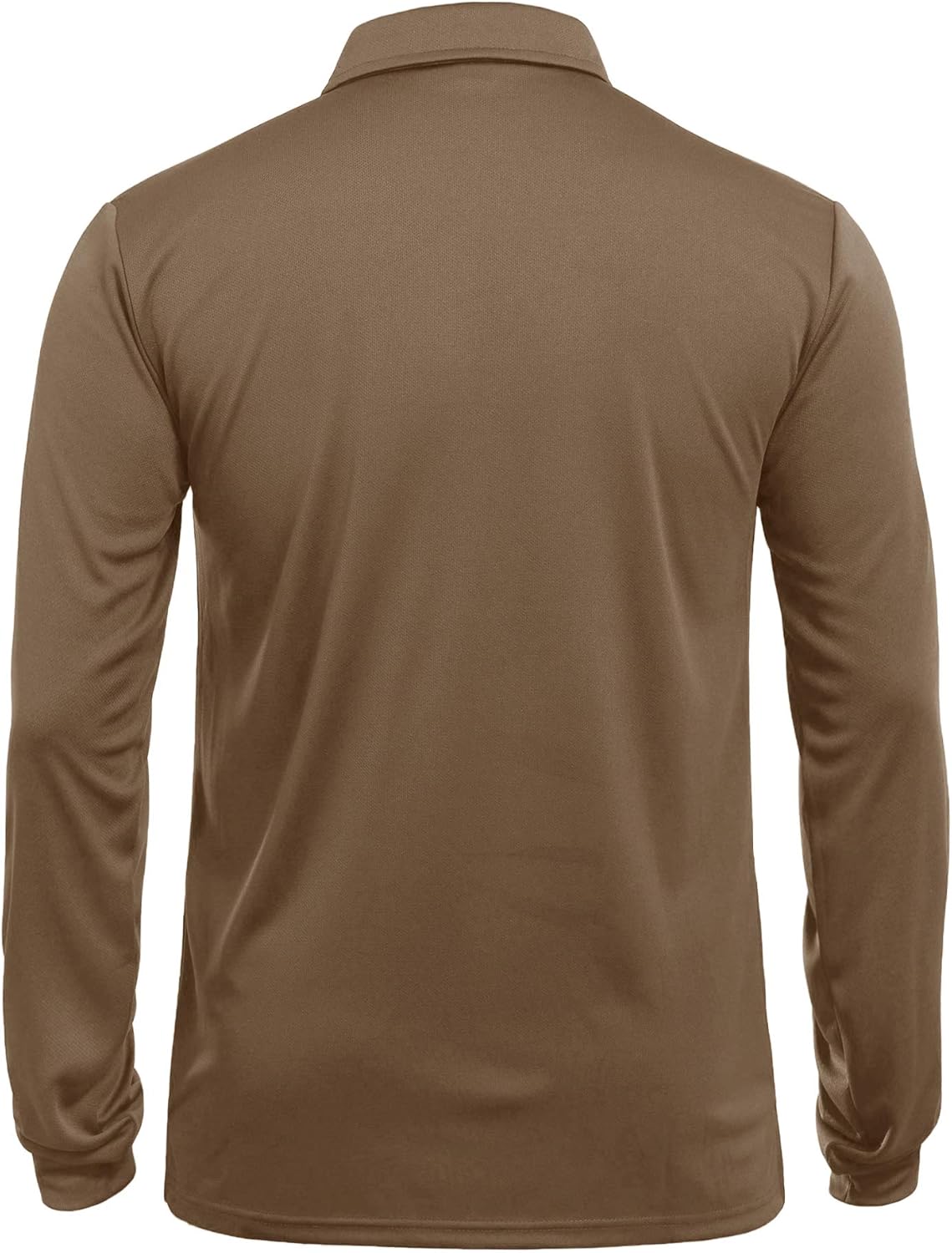 MAGNIVIT Men's Military Long Sleeve Shirt Outdoor Performance Tactical Army Combat Polo Shirts at  Men’s Clothing store