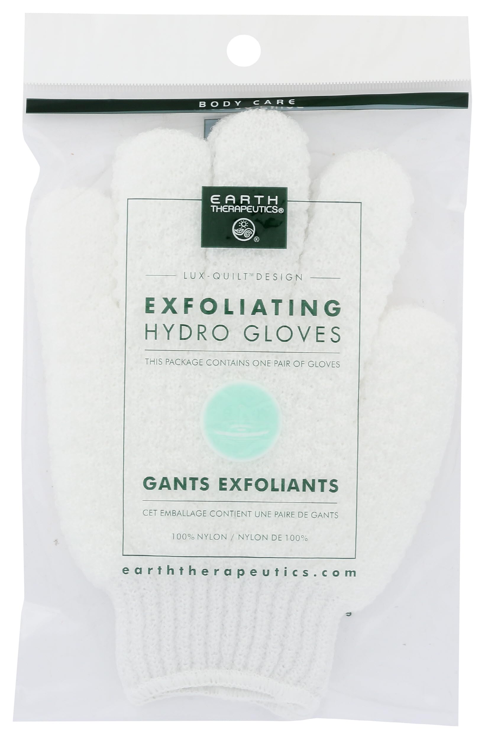 Exfoliating Hydro Gloves-White - 1 - Set