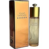 ROUND DIAMONDS Eau de Parfum for Women, 3.4 Fl Oz, Notes: Rose, Amber, Bergamot