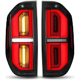 MAYELLO Smoked Black LED Tail Lights Assembly for Toyota Tundra 2014-2021 | Seamless plug &amp; play; built-in resistor (no hyper-flash); IP67 waterproof &amp; anti-fog; UV-Resistant Lens