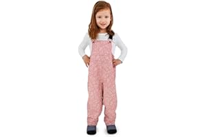 JAN & JUL Waterproof Snow Bib Pants with Fleece-Lining, Overalls for Toddlers and Kids