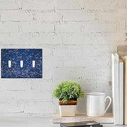 Moslion Star Map Constellation Triple Gang Toggle