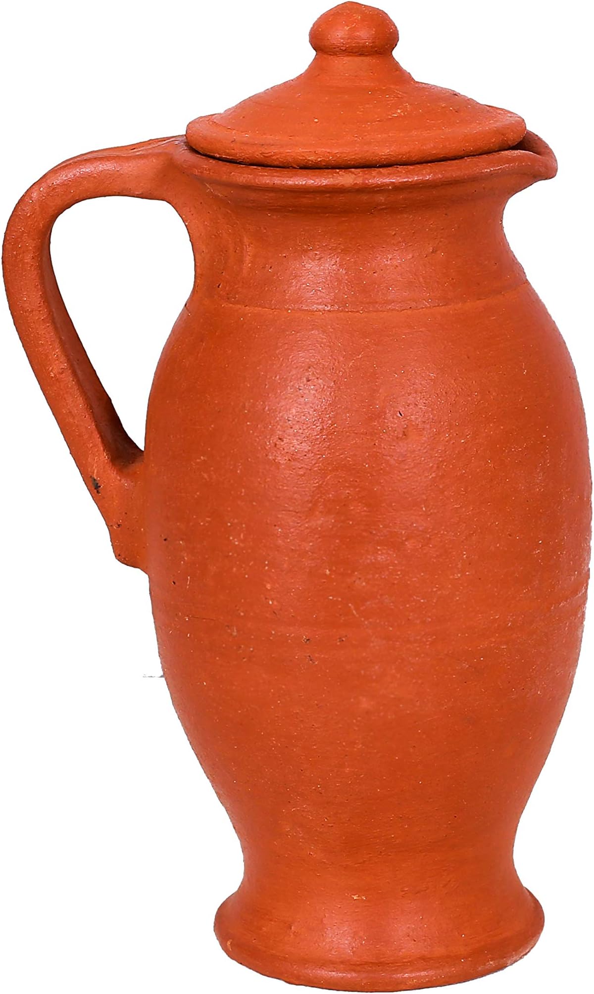 Ecocraft India Online Handmade Terracotta/Clay Water Jug 1.5 LTR