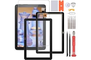 FKBAightccy Touch Screen Digitizer for HD 8 / HD 8 Plus 10th 2020 Tablet Screen Replacement Panel Front Glass Replacement with Tool (No LCD Display)