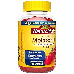 Nature Made Melatonin 10mg per serving Gummies for