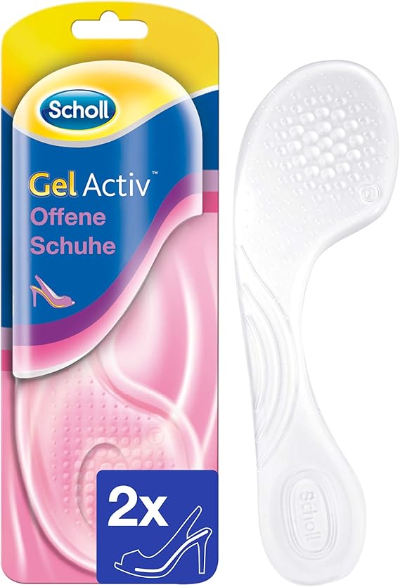Scholl Gel Activ Open Shoes Insoles, One Size Fits All