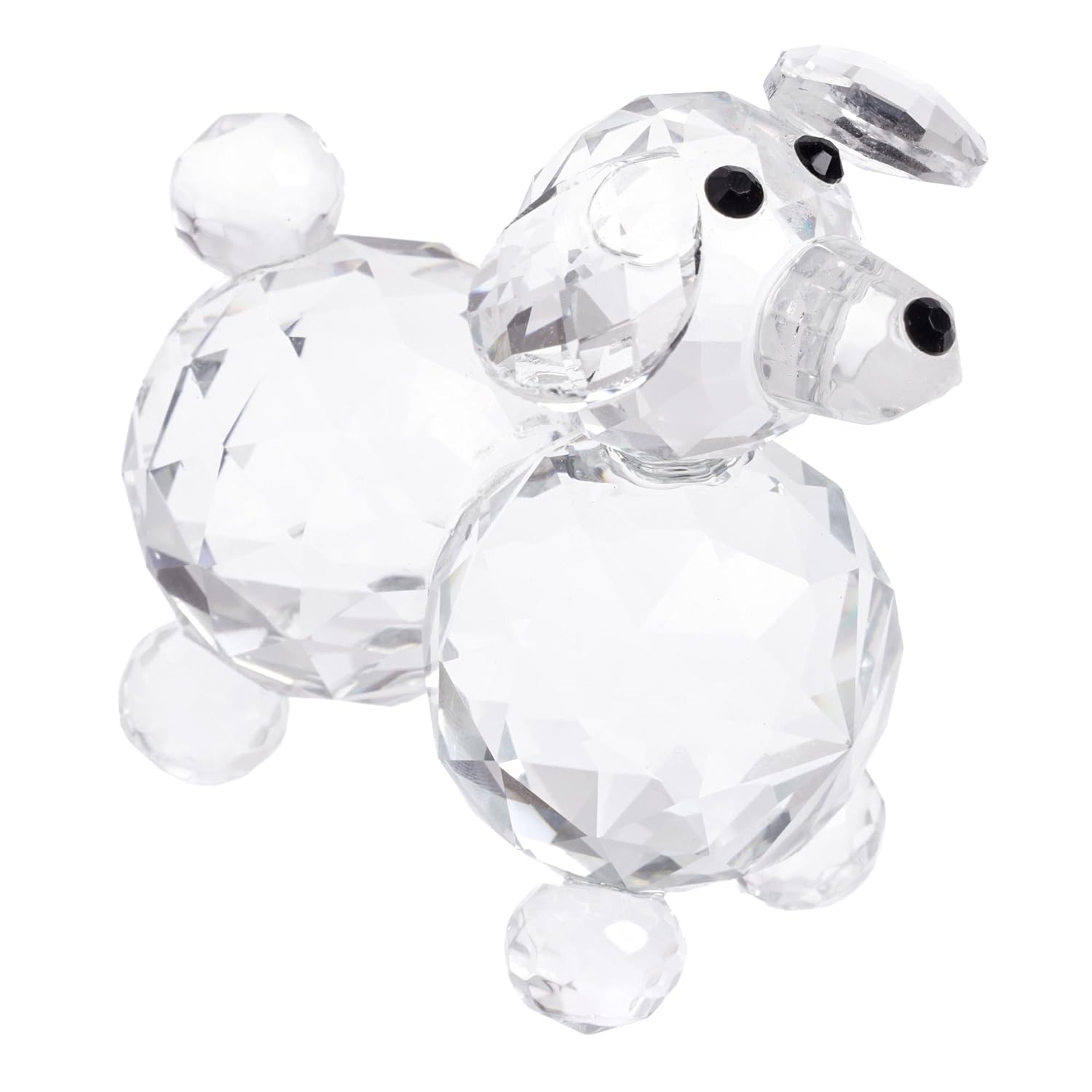 London Boutique Decorative Crystal Dog with swarovski crystal elements
