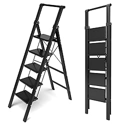 Taranta 5 Step Ladder, Liahtweight Aluminum
