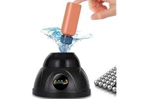EPIDIOXI Mini Vortex Mixer, 7000rpm Lab Vortex Shakers for Paint, Pigment, Gel Polish and Eyelash Adhesive Rechargable Nail Polish Shaker Lab Paint Mixer with Stainless Balls