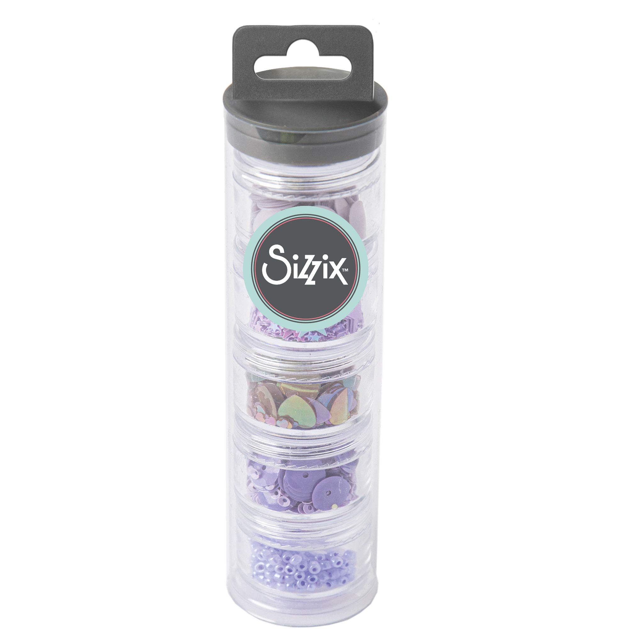 Making Essential Sequins & Beads Lavender Dust 5PK