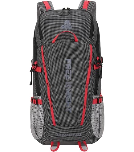 Columbia 40L Hiking Backpack Red Gray Rain Cover Camping Travel Pack Bag Columbia Gray Camping & Hiking Backpacks & Bags for sale | eBay main image 4