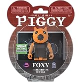 PIGGY Action Figure - Foxy Articulated Buildable Action Figure Toy, Series 1 Collectible