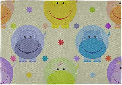 XUGGL Manteles Individuales Juego de 4 para Mesa de Comedor Lavable