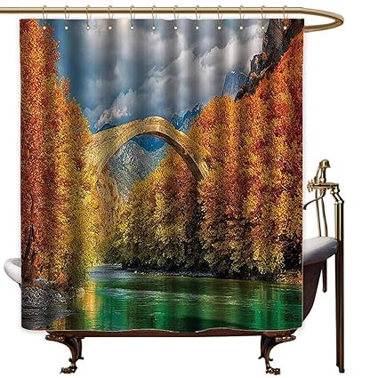 Amazon Com Godves Kids Bathroom Shower Curtain Apartment Decor