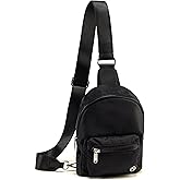 Pander Everywhere Sling Bag for Women Travel, Compact Crossbody Chest Bag with Adjustable Strap, Water-Repellent Mini Purse