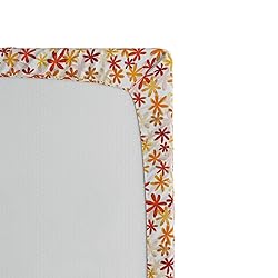 Ambesonne Autumn Fitted Sheet, Little Blossoms in