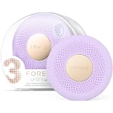 FOREO UFO 3 go Travel Face Mask Skincare - Face Moisturiser, Red Light | LED face mask, red light mask, travel face mask, warming, full spectrum LED, sheet masks, hydrating, app connected, lavender