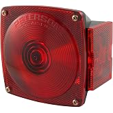 CURT 53440 Passenger-Side Combination Replacement Trailer Light, Stop Tail Turn