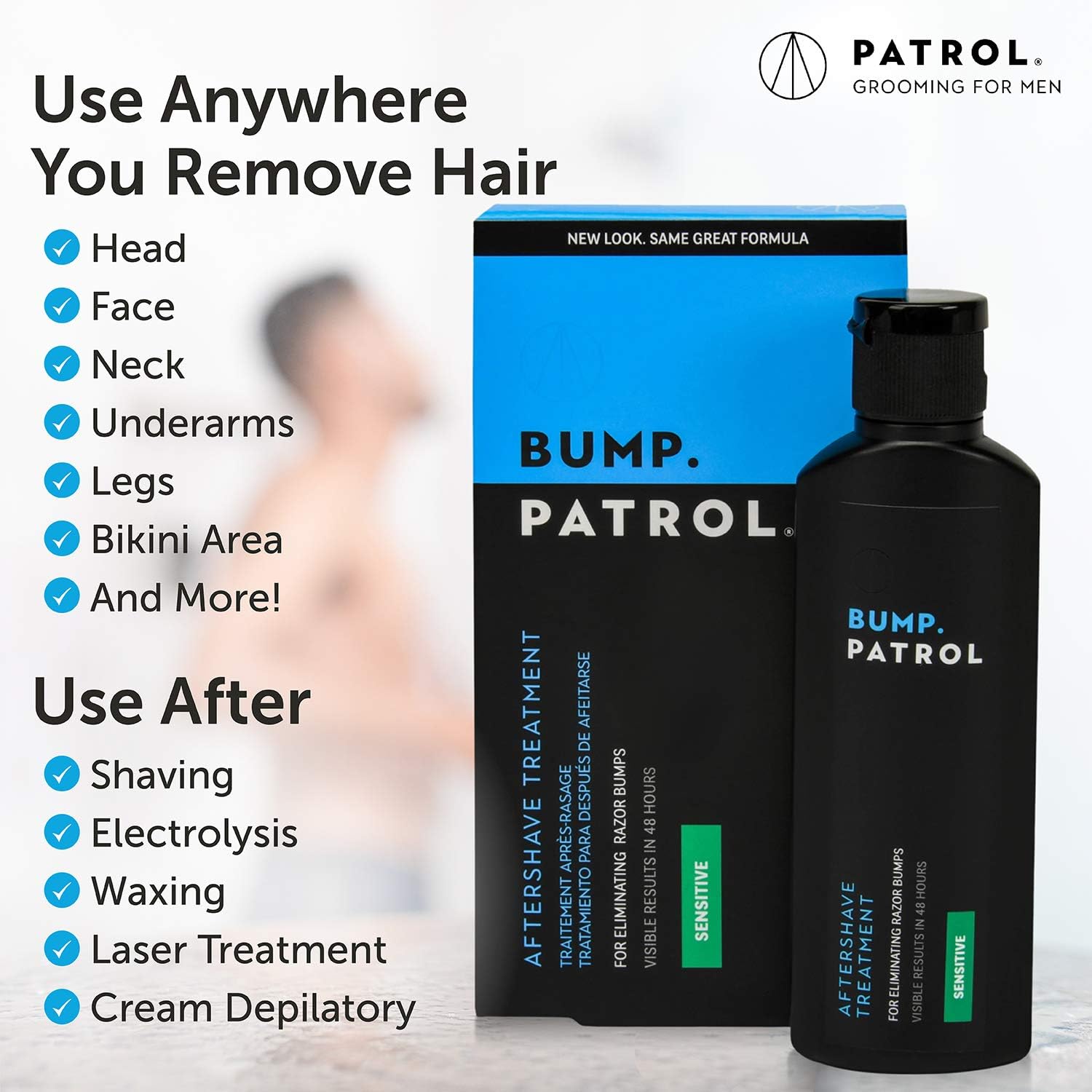 Bump Patrol Sensitive Formula 57ml, 57 ml (Pack of 1) - Image 4