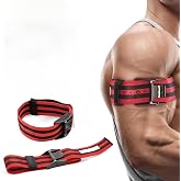WINKAURA Blood Flow Restriction Bands, Occlusion Training Exercise Bands for Weightlifting &amp; Gym Workouts, Resistance Bands to Help Increase Muscle Mass