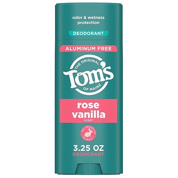 TOM’S OF MAINE ROSE VANILLA ALUMINUM FREE NATURAL...