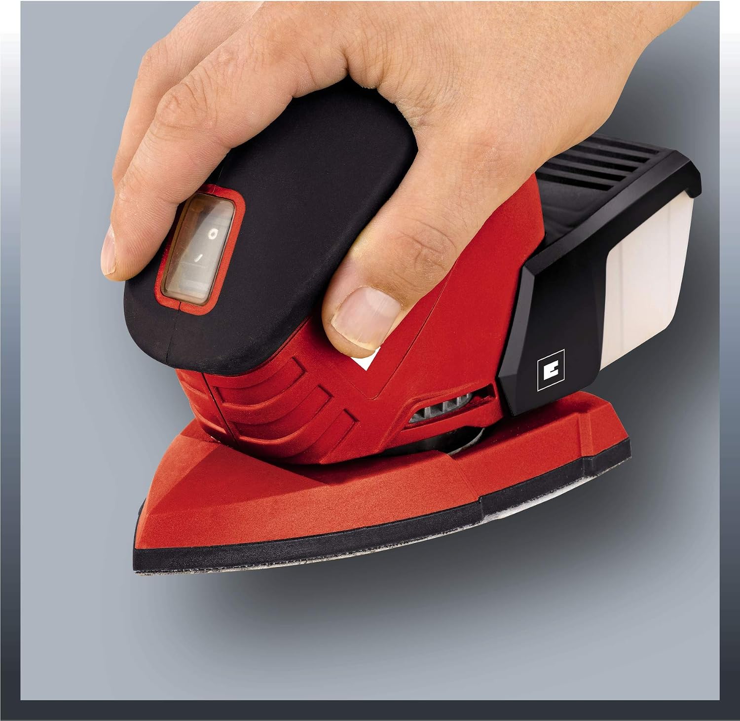 Einhell Detail Sander 130W, Multi Sander, for Sanding Surfaces and Corners 3M Cable, Includes 3 x P120 Sanding Sheets - Image 5