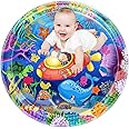 ZMLM Extra Large Baby Water Mat Gifts Baby Toys, 40 * 40Inch Inflatable Tummy Time Play Mat Developmental Toy Valentines Day Easter Gifts for 3-12 Months Girls Boys Toddler Game Infant