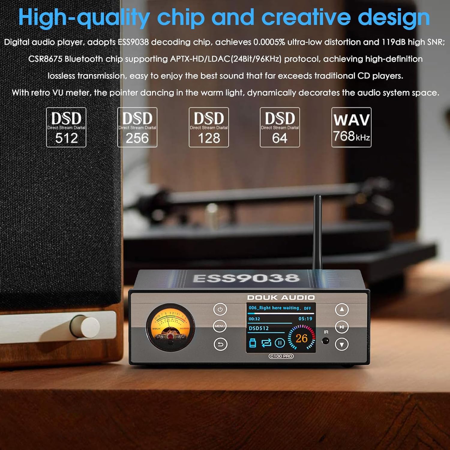 Mua Douk Audio C100 Mini Hi-Res Music Streamer Digital Audio Player ...