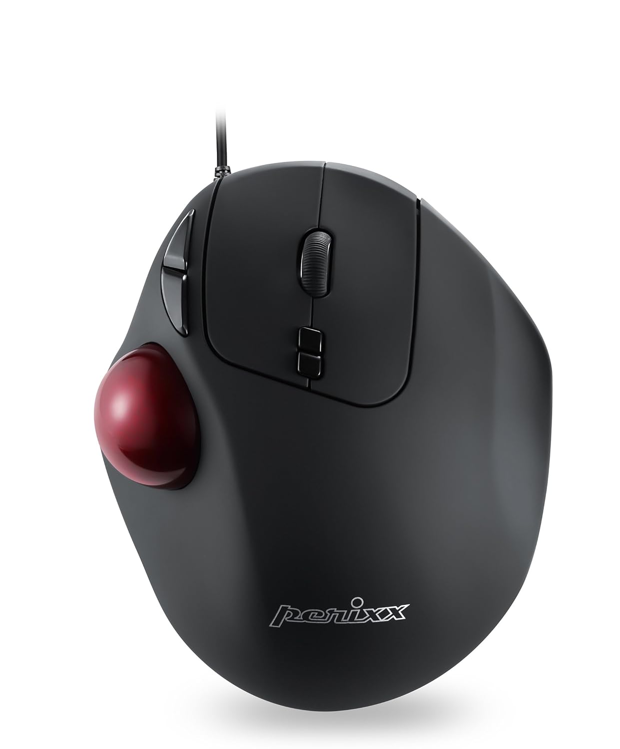 Perixx PERIMICE517N Wired Ergonomic Trackball Mouse 34mm Trackball