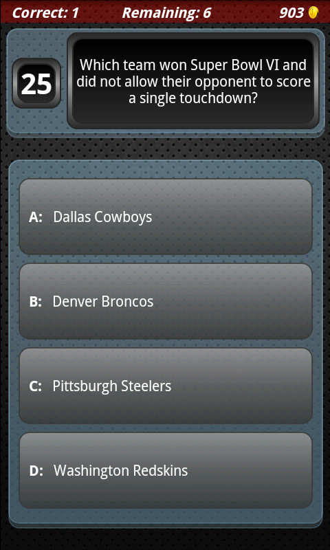 Pocket Trivia: American Football