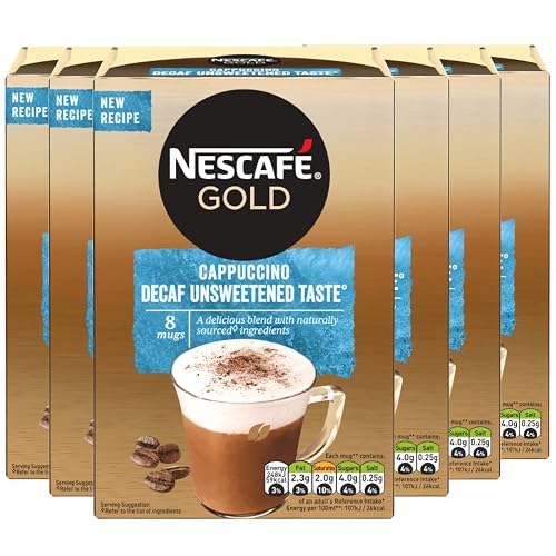 Nescafe Cappuccino Decaff Unsweetened Nescafe Decaffeinated Cappuccino ...