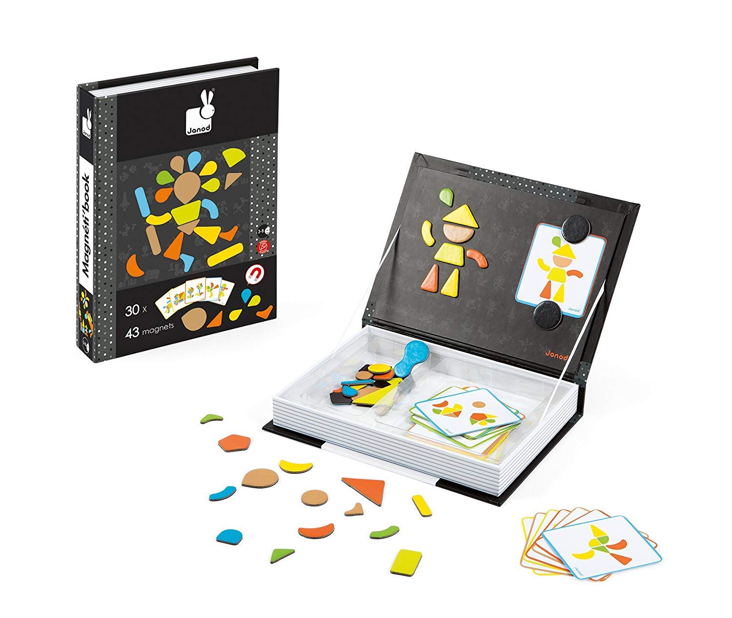 Janod Magnetibook Moduloform Game