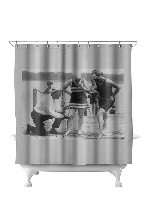 Girl S Bathing Suit Is Too Short For The Police Photograph 71x74