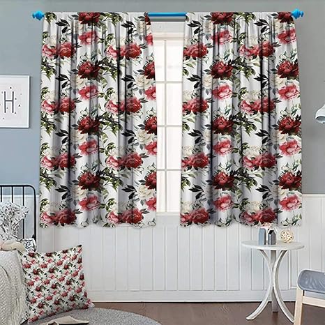 Amazon Com Shabby Chic Blackout Curtain Country Style Floral
