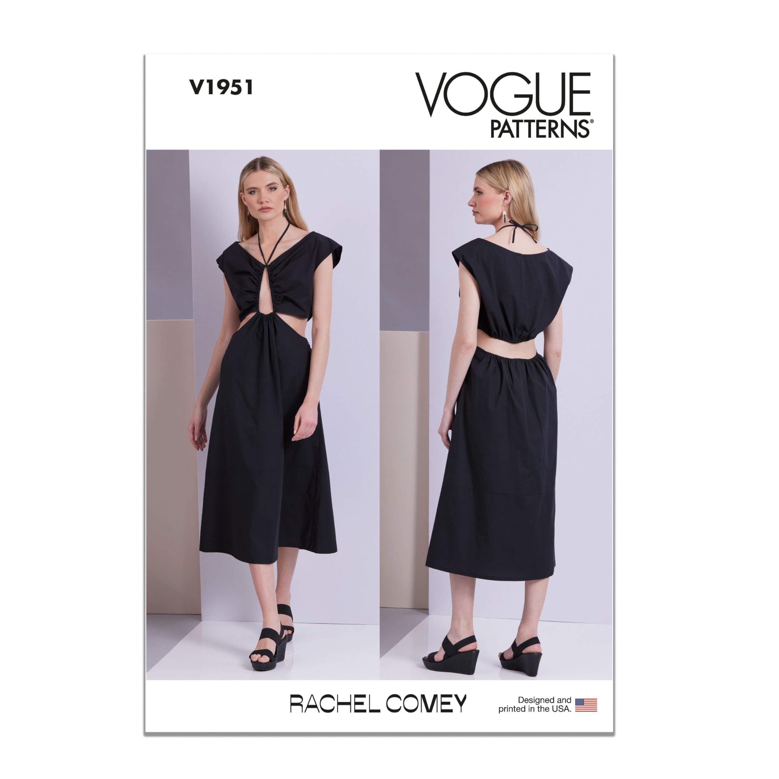 Vogue V1951Y5 Misses' Dress by Rachel Comey Y5 (18-20-22-24-26)
