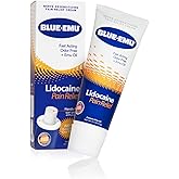 BLUE-EMU Lidocaine Pain Relief Cream for Fast, Numbing Relief, 2.7 Oz, 1 Pack
