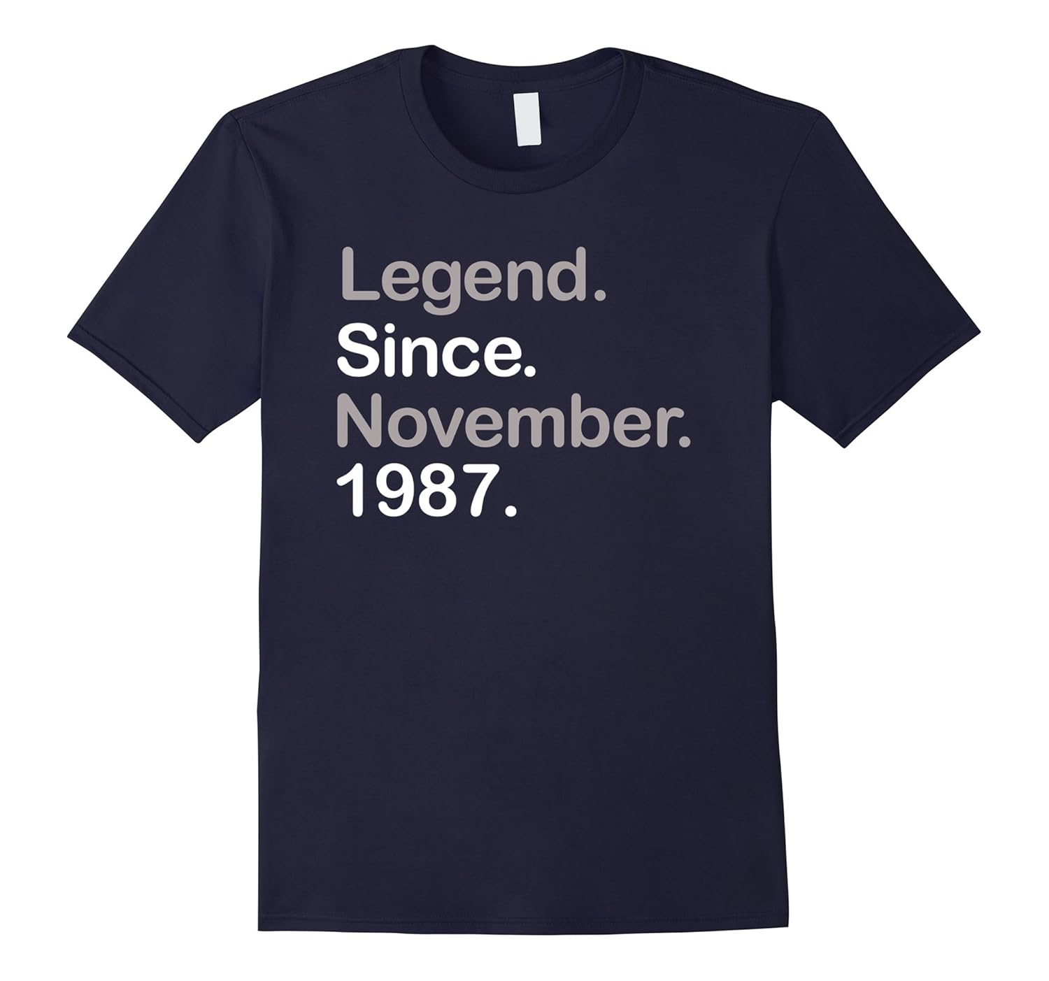 Legend since November 1987 - 30th Birthday Shirt-Rose