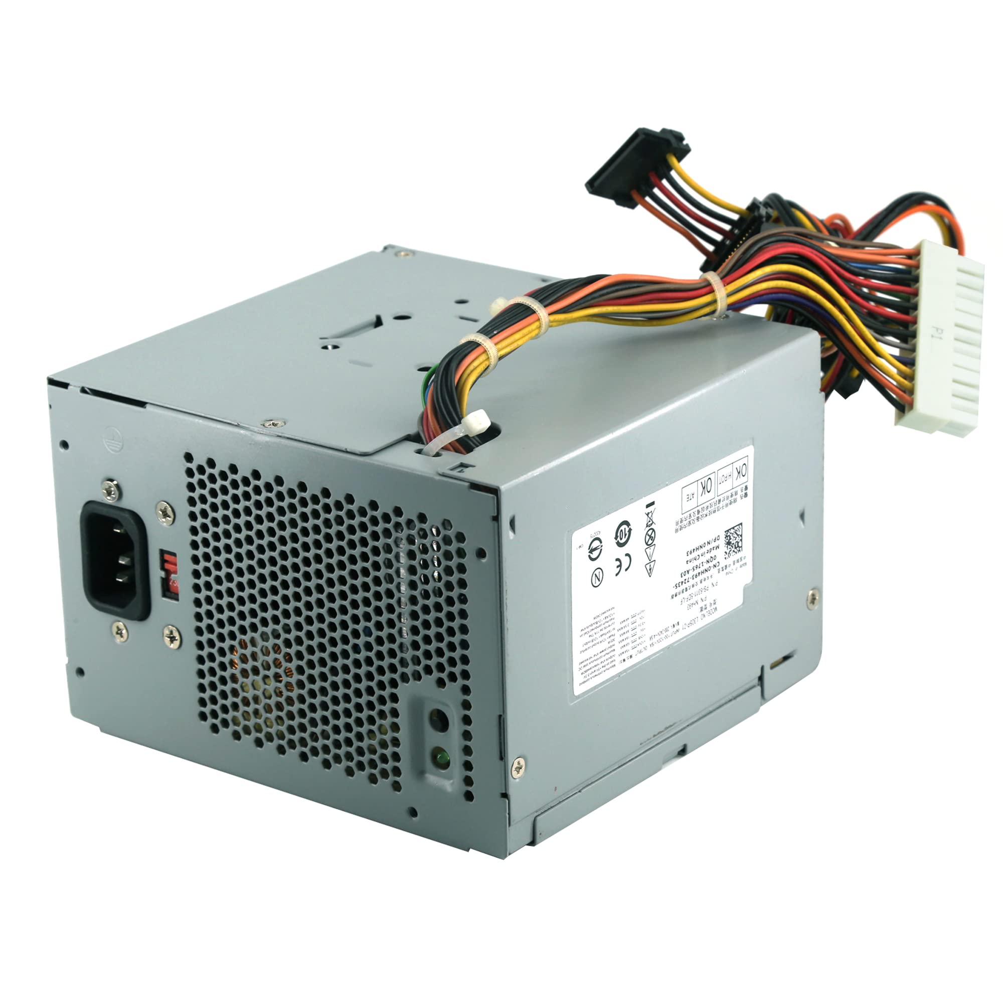 Photo 1 of Ptcliss 305W NH493 Power Supply Replacement PSU for Dell Optiplex 360 380 580 745 755 760 780 960 MT Mini Tower L305P-01 PS-6311-5DF-LF N305p-06 MH595 XK215 P192M JH994 MK9GY X8129 C248C PW114