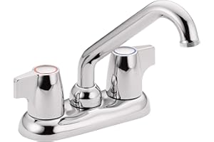 Moen 74998 Chateau Two-Handle Low Arc Laundry Faucet (Chrome)