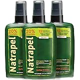 Natrapel Insect Repellent Pump, 3.4 oz (Pack of 3)