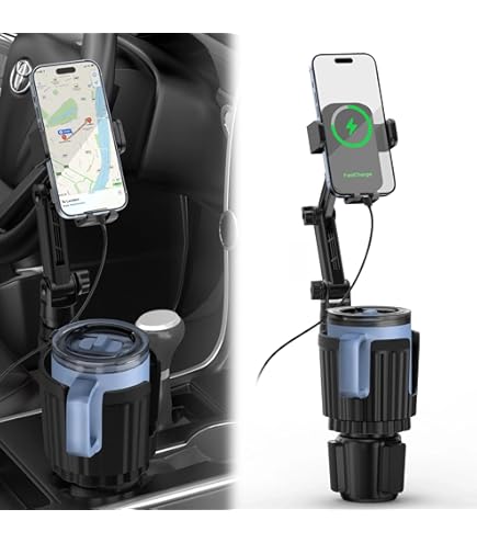 Chgeek Wireless Car Charger,15W Fast Charging Auto Clamping Car Charger Phone Mount Phone Holder Fit For Iphone 14 13 12 11 Pro Max Xs, Samsung Galaxy S23 Ultra S22 S21 S20, S10 - View #5