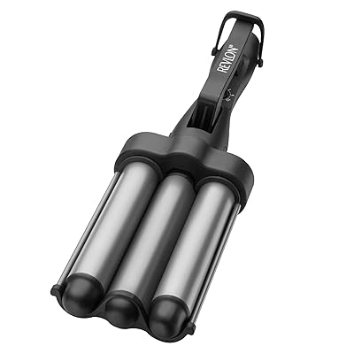 REVLON 3-Barrel Ceramic Jumbo Waver, An
