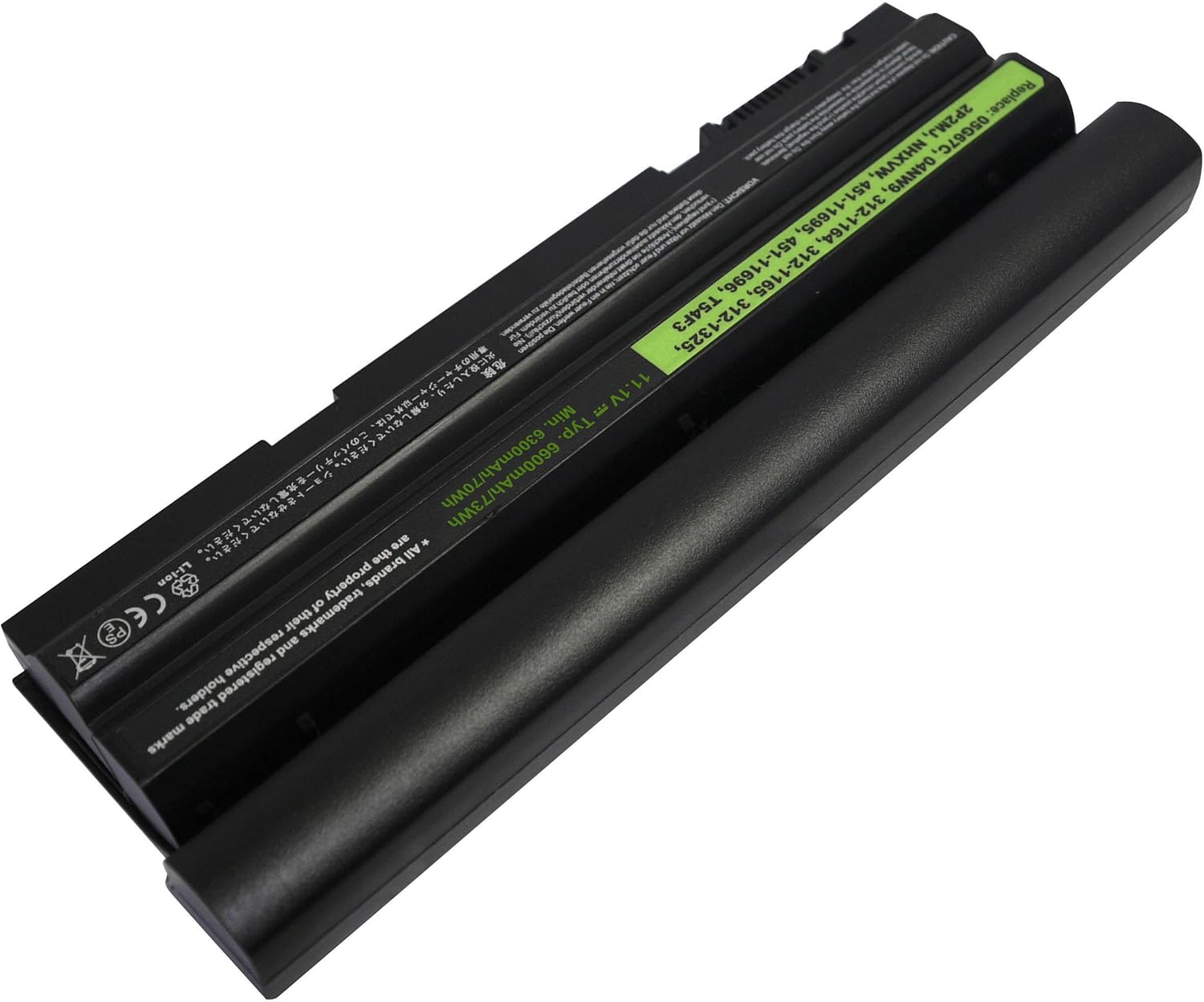 Amazon Com 9 Cell Replacement Laptop Battery For Dell Latitude E54 E6430 E65 E6530 E54m E5430 E55 E55m E5530 E64 Ykf0m Computers Accessories