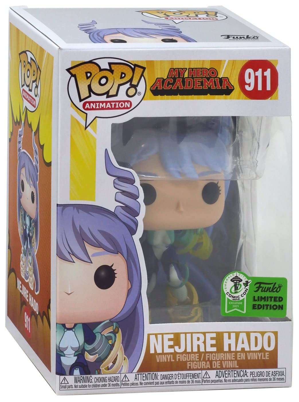 Funko 50696 Pop! Animation: My Hero Academia - Nejire Hado (2021 Spring Convention Exclusive) #911