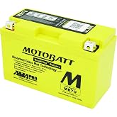 MotoBatt DB Electrical MB7U New Battery for Motobatt Battery 6.5Ah, Ducati, Kawasaki, Suzuki, Triumph, Yamaha, Brp Can-am YT7B-4 YT7B-BS