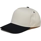 Funky Junque Adult Trucker Snapback Hat 2-Tone Baseball Cap | 5-Panel Baseball Cap for Women and Men, Cotton-Poly Blend, Adjustable Fit, Curved Brim, Sun Protection for Golf, Casual Wear