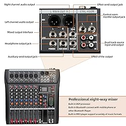 Depusheng DX6 Professional Mixer Sound Board